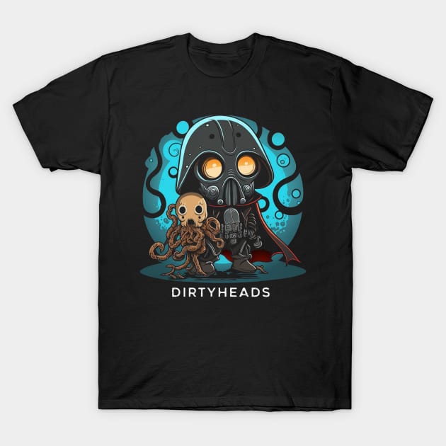 Dirty Heads Robtopus T-Shirt by Tarat Taban